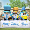 bbioc 7FT Long Inflatable Happy Father's Day Decorations,Mother's Day Inflatable Double Side Decorations,