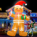 12 ft Inflatable Gingerbread Man