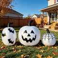 DomKom PVC LED Halloween Pumpkin Inflatable Outdoor Decorations / Built-in Color Changing LED Lights,